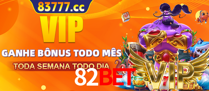 Banner promocional do 82bet oferecendo 100% de recompensas adicionais contínuas para quem fizer o login diário (Daily sign-in), com um mascote de coelho.